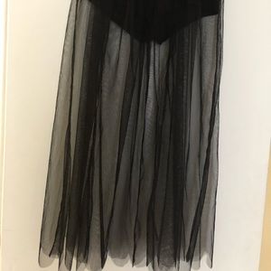 Forever 21 Scalloped Hem Skort Size Small